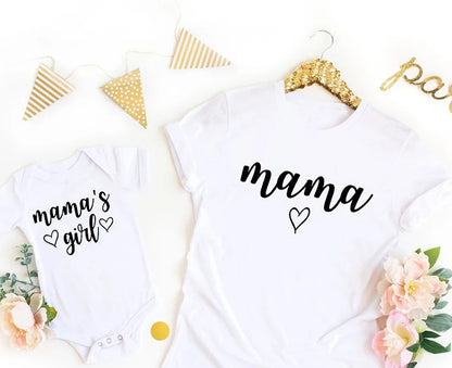 Mamma & Mamma's Girl Matching T-shirts