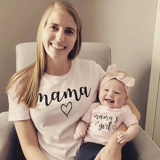 Mamma & Mamma's Girl Matching T-shirts
