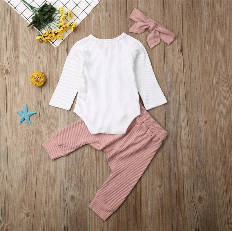 3 Pieces Long Sleeve Set