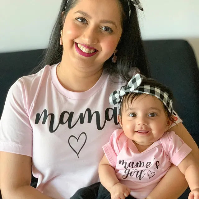 Mamma & Mamma's Girl Matching T-shirts