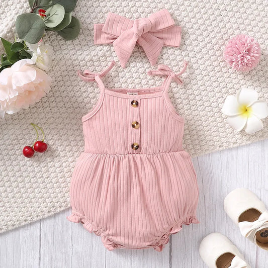 Cute Pink Romper