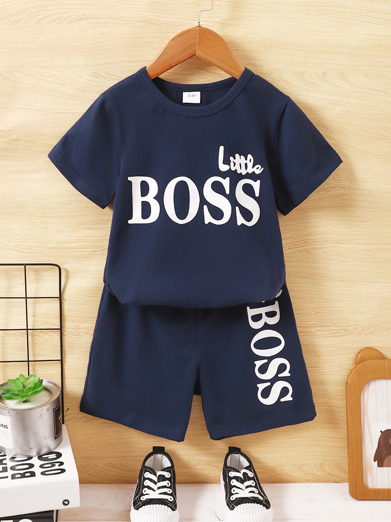 Little Boss Two-Piece Summer Set