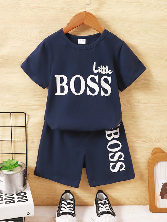 Little Boss Two-Piece Summer Set