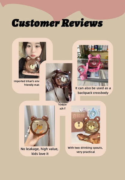 Cute Bear Water Bottle