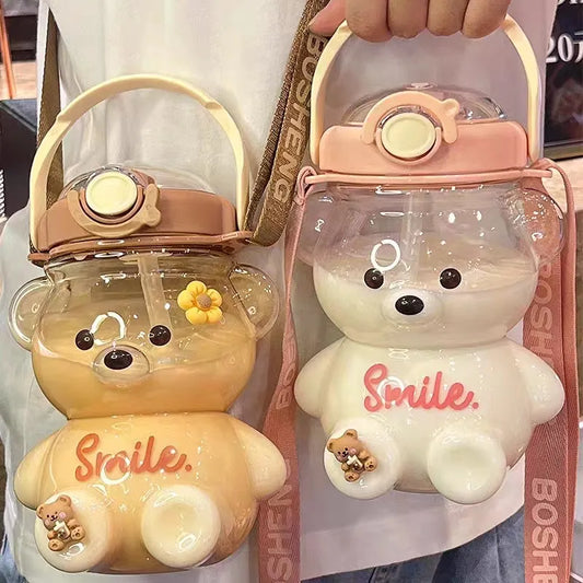 Smile Bear Water Bottle