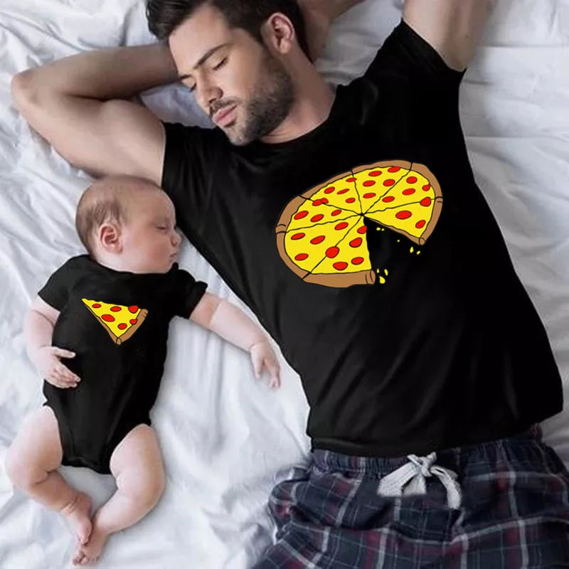 Funny Pizza Matching T-shirts