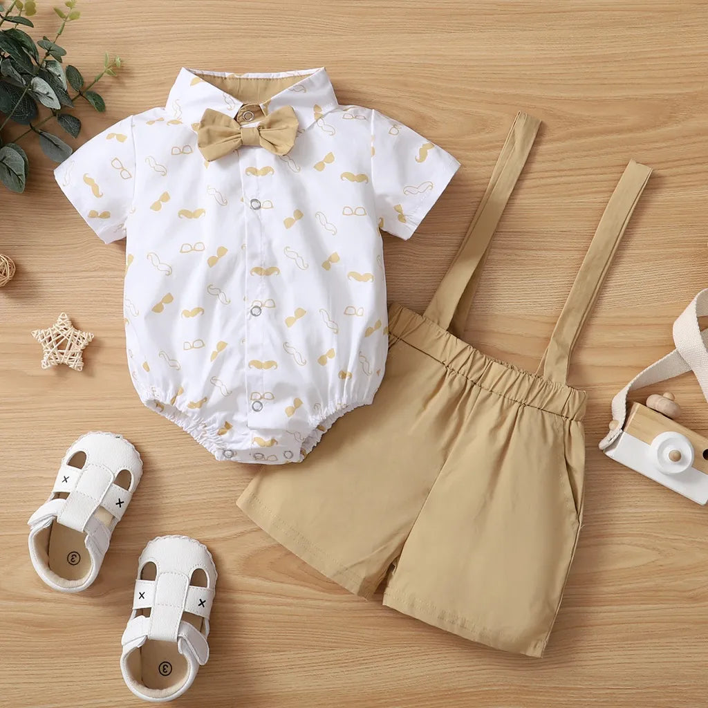 Short Sleeve Gentleman Set