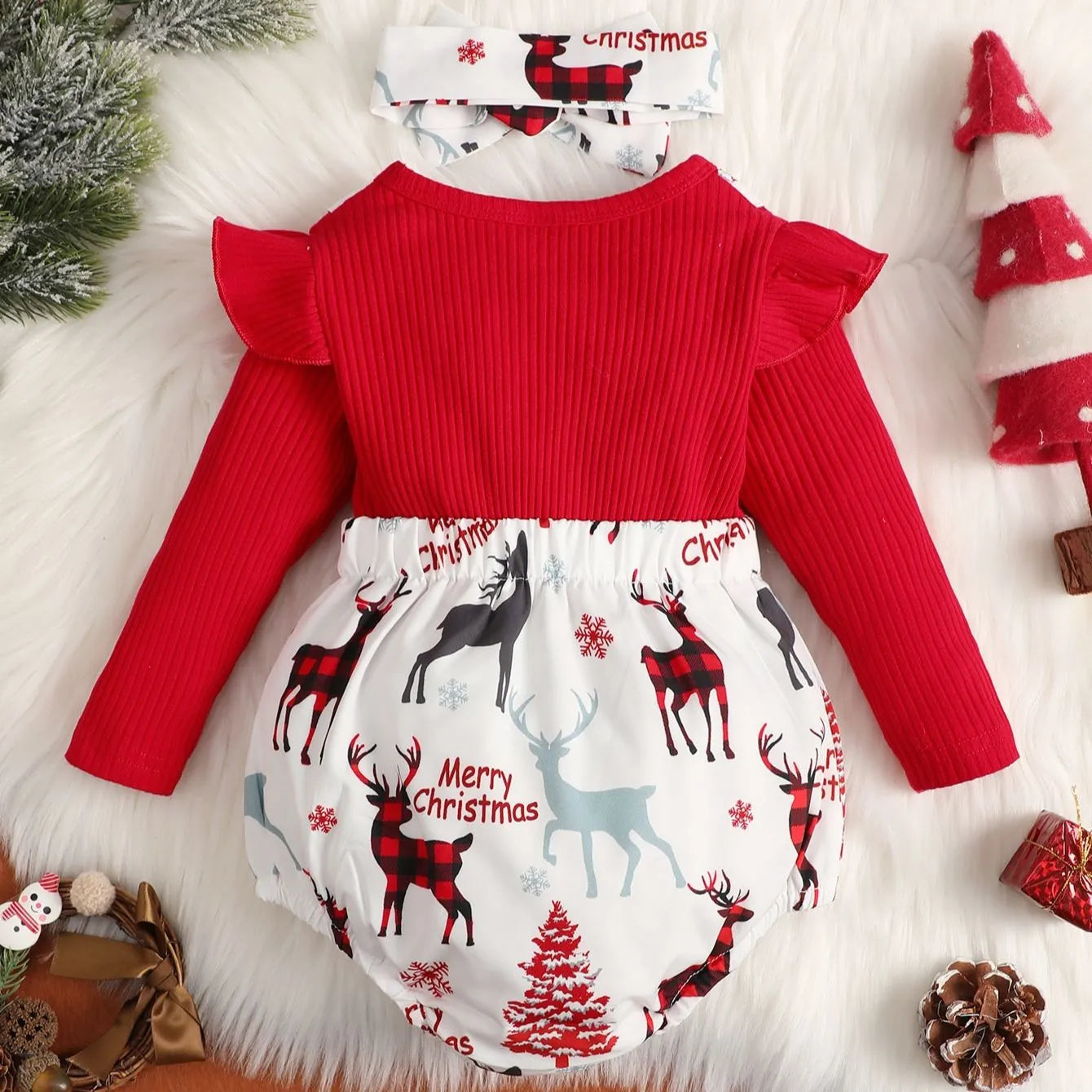 Christmas Deer Bodysuit