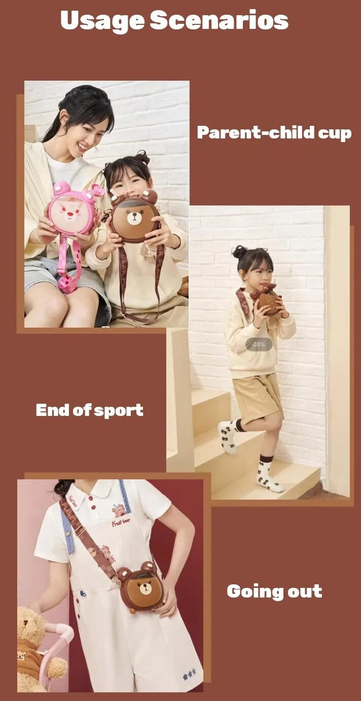 Cute Bear Water Bottle