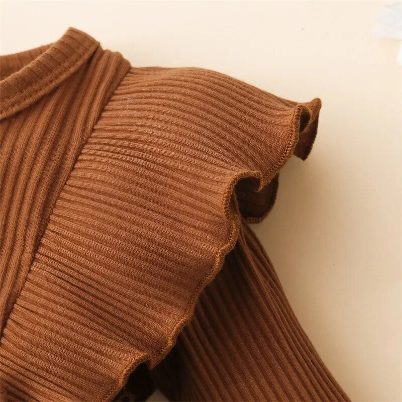 Plaid Rib Knit Dress