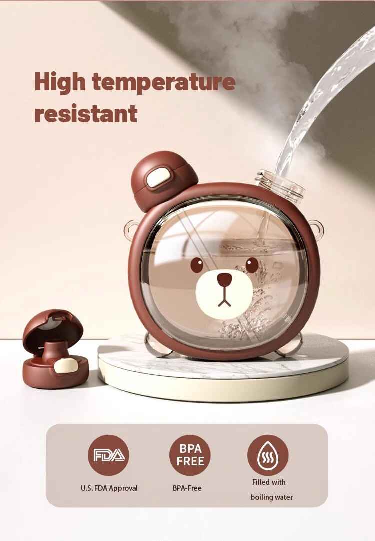 Cute Bear Water Bottle